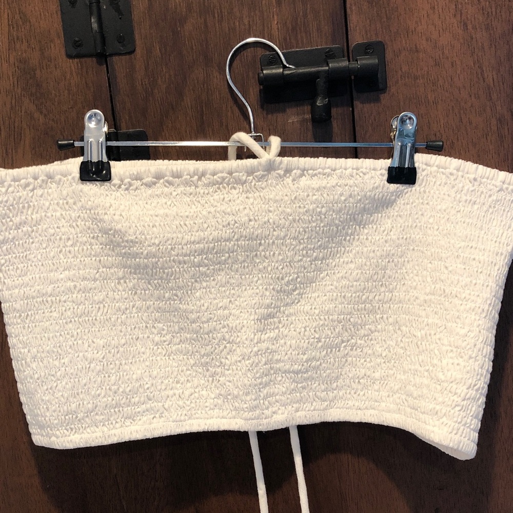 Universal Thread White Smocked Top